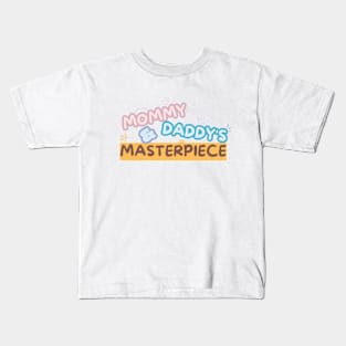 Parental Picasso: Mommy & Daddy's Epic Creation! Kids T-Shirt